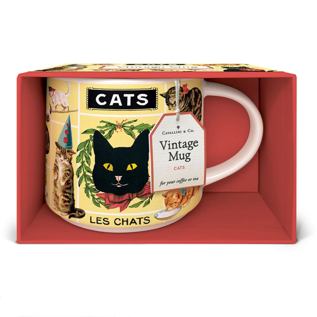 Vintage Cats Mug - Marmalade Mercantile