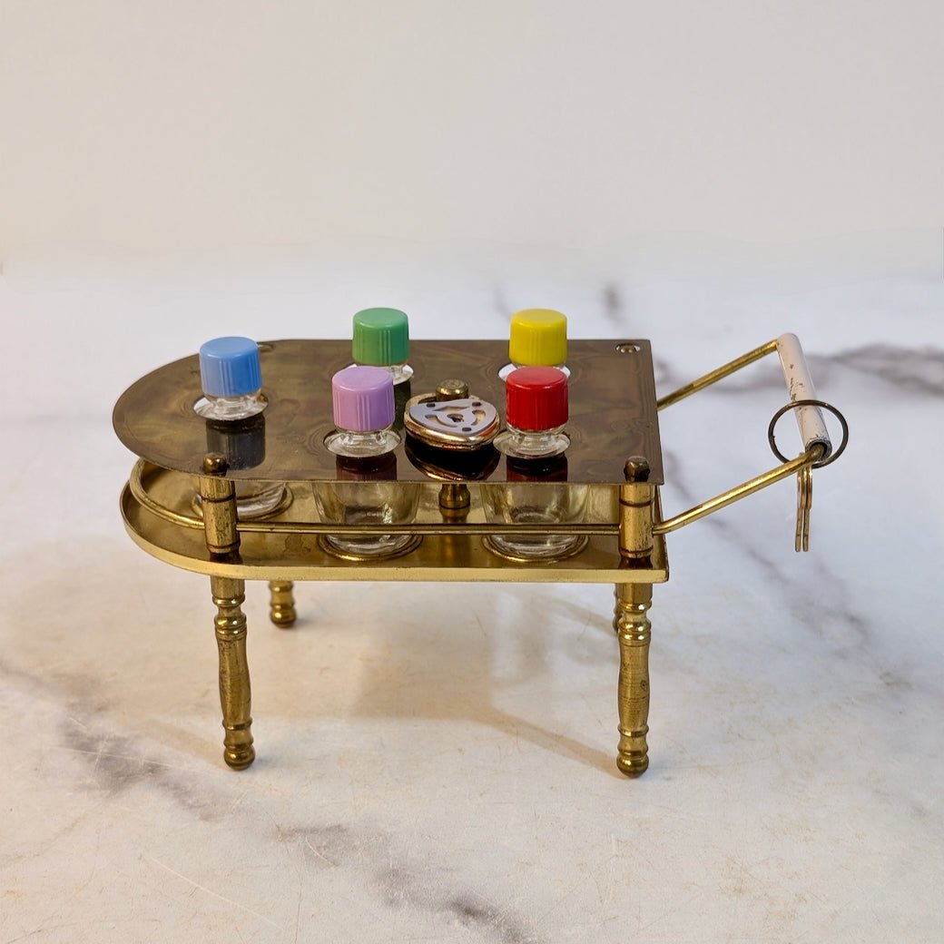 Vintage Karoff “Tea Cart” Perfume Caddy, ca. 1930-40s - Marmalade Mercantile