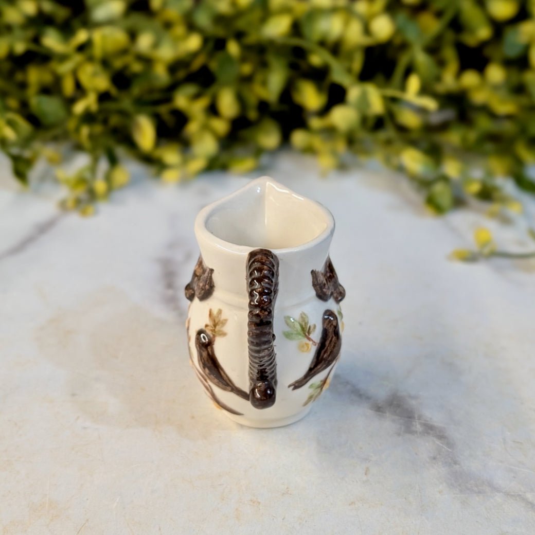 Vintage Miniature Embossed Bird Creamer - Marmalade Mercantile