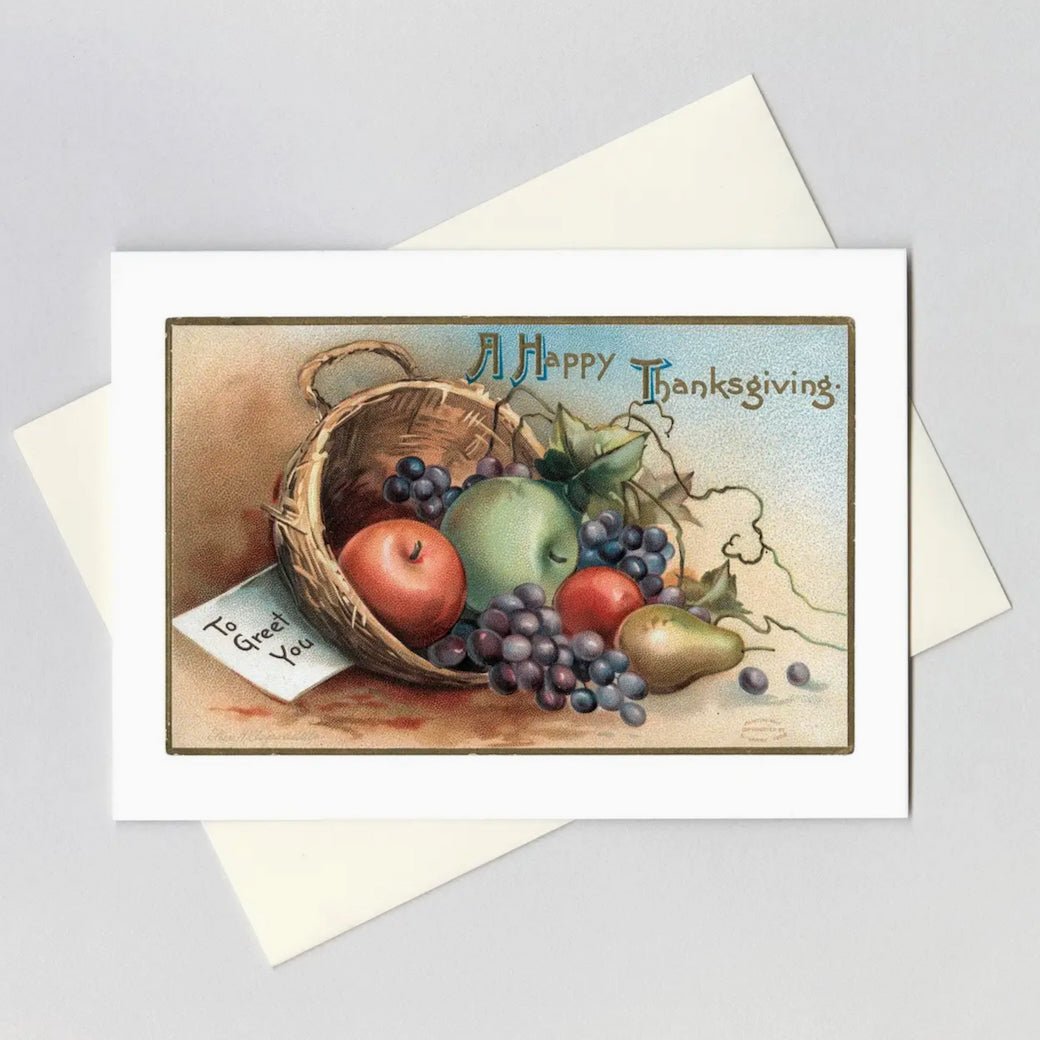 Vintage Reproduction Ellen Clapsaddle Thanksgiving Greeting Card - Marmalade Mercantile