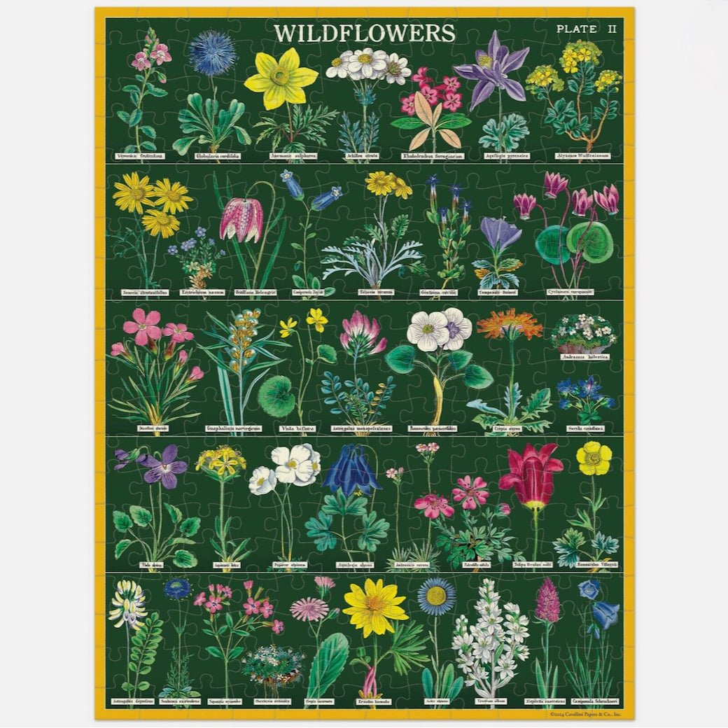 Vintage - Style Mini Wildflowers 240 Jigsaw Puzzle - Marmalade Mercantile