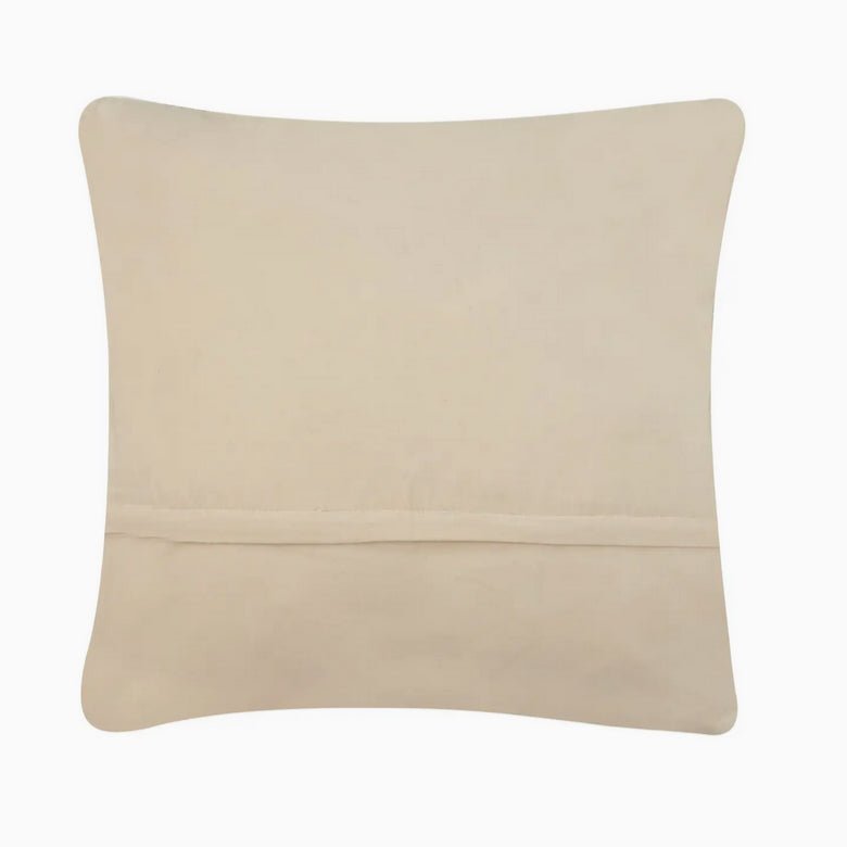 Vintage - Style Red Tulips Hooked Rug Pillow - Marmalade Mercantile