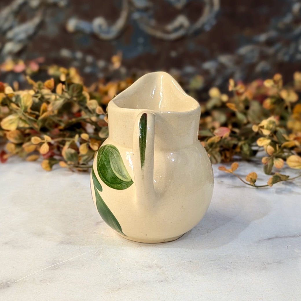 Vintage Watt Pottery Creamer Apple Pattern - Marmalade Mercantile
