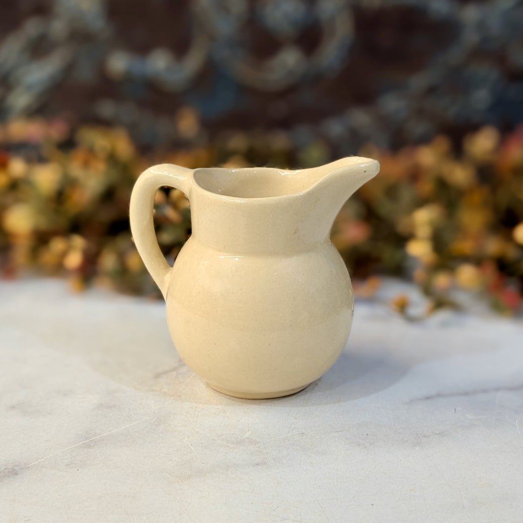 Vintage Watt Pottery Creamer Apple Pattern - Marmalade Mercantile