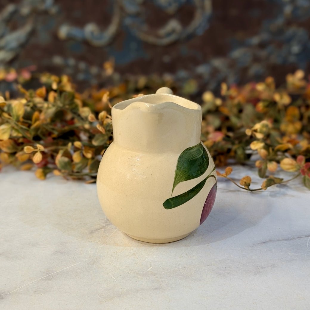 Vintage Watt Pottery Creamer Apple Pattern - Marmalade Mercantile