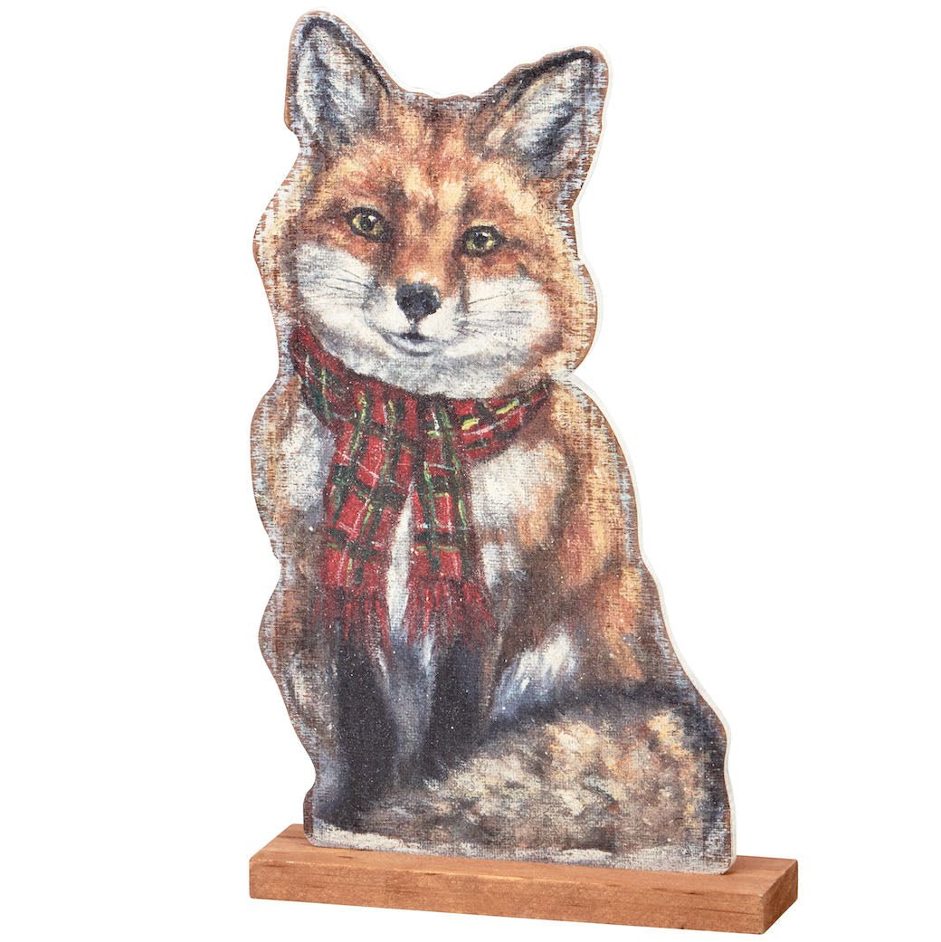 Winter Fox Stand - Up Figure - Marmalade Mercantile