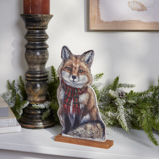 Winter Fox Stand - Up Figure - Marmalade Mercantile