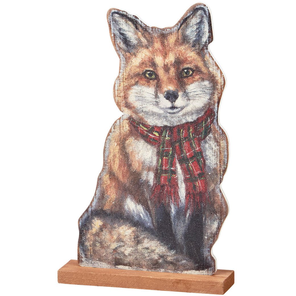 Winter Fox Stand - Up Figure - Marmalade Mercantile