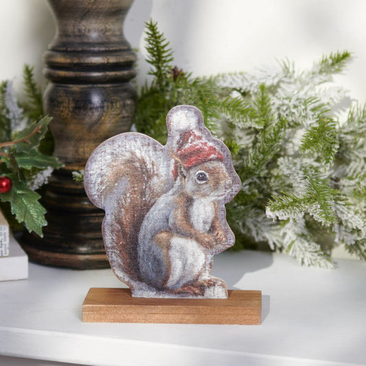 Winter Squirrel Stand - Up Figure - Marmalade Mercantile