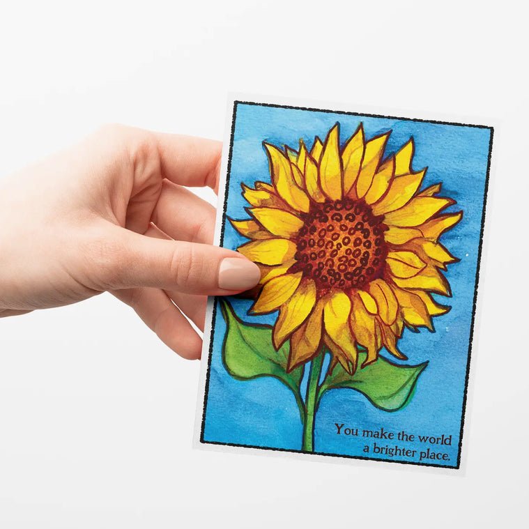 You Make the World a Better Place Gratitude Note Card - Marmalade Mercantile