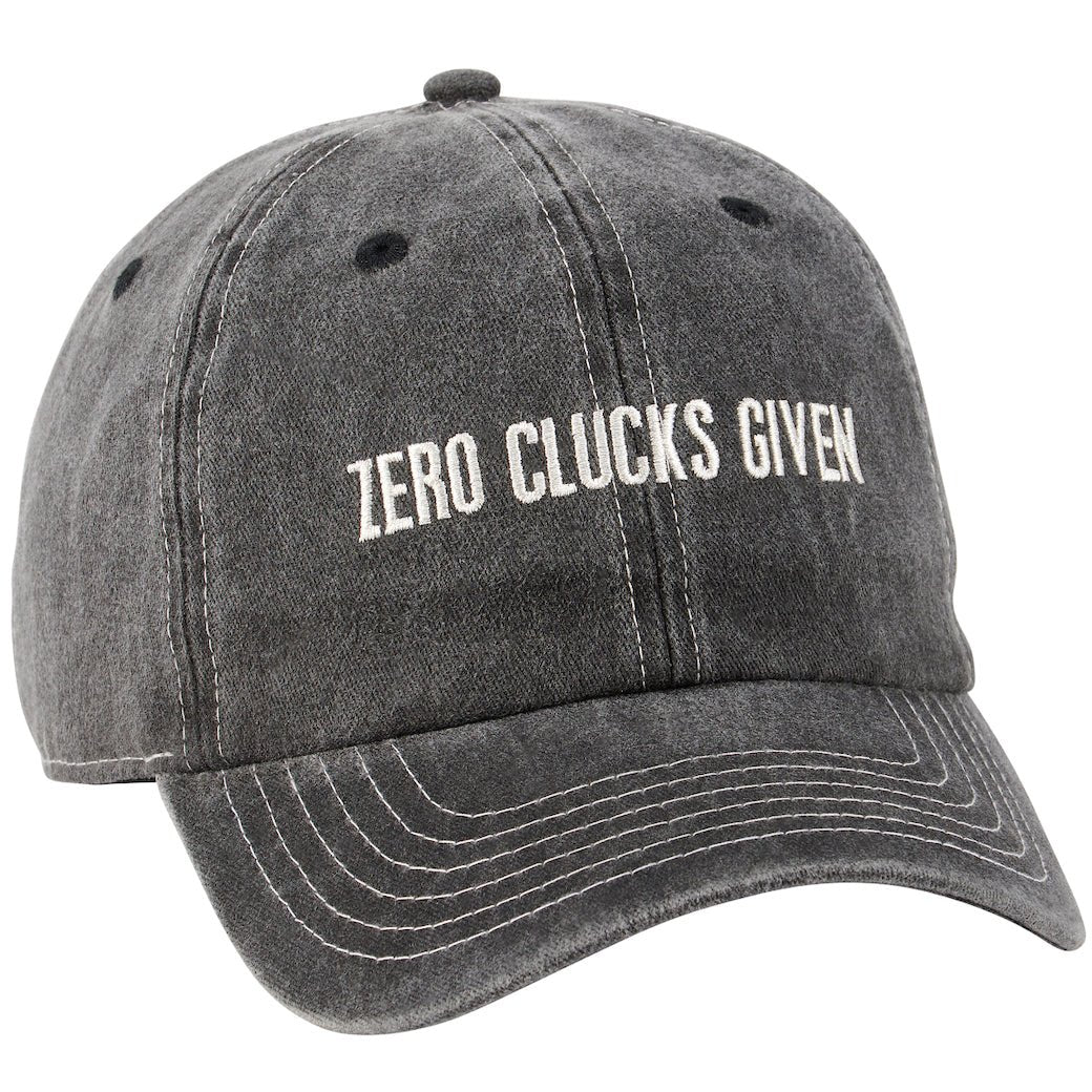 Zero Clucks Given Ball Cap - Marmalade Mercantile