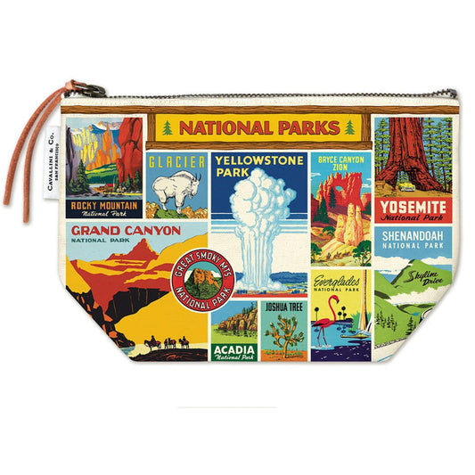 Zippered US National Parks Pouch - Marmalade Mercantile