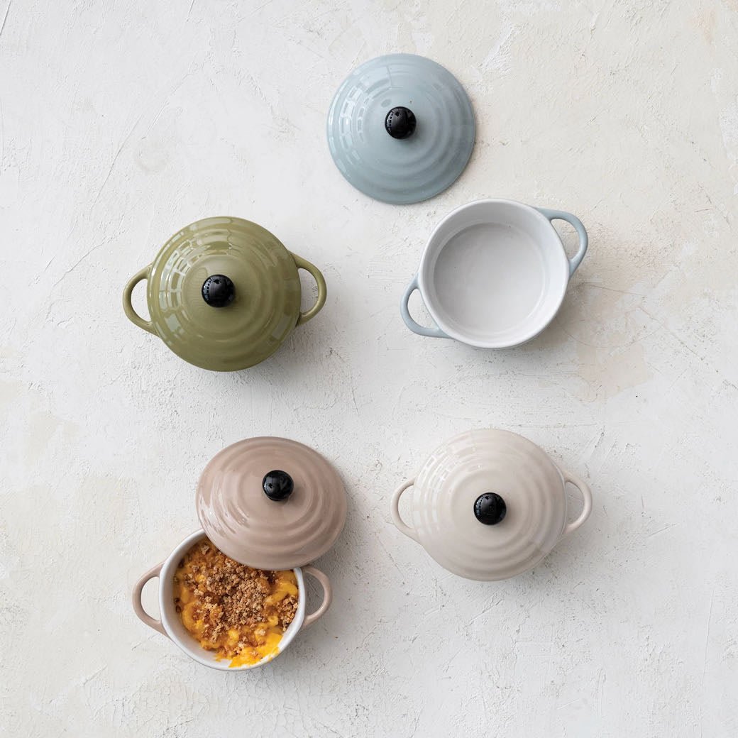 1-Cup Stoneware Mini Baker CHOICE of Color - Marmalade Mercantile