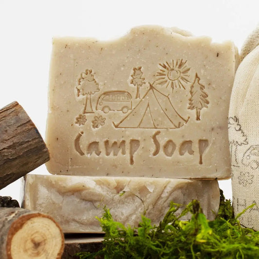 All Natural Hand-Crafted Camp Soap Bar - B