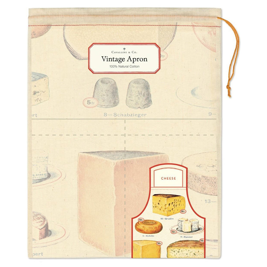 Farmhouse Kitchen Apron La Fromaggerie - Pouch Front