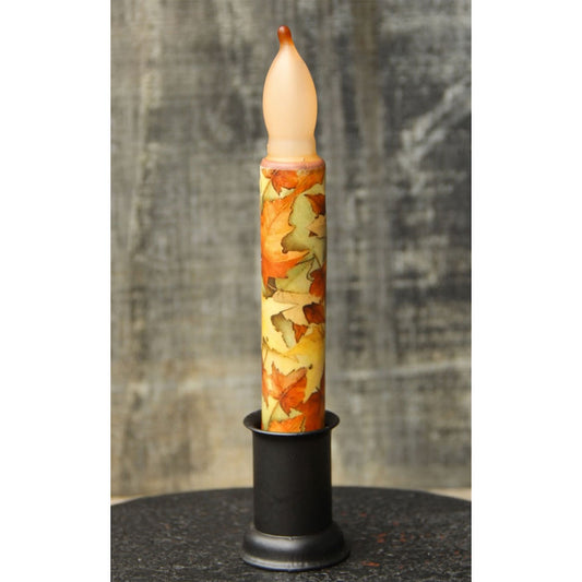 Autumn LED Battery Candle for Thanksgiving Fall Leaves