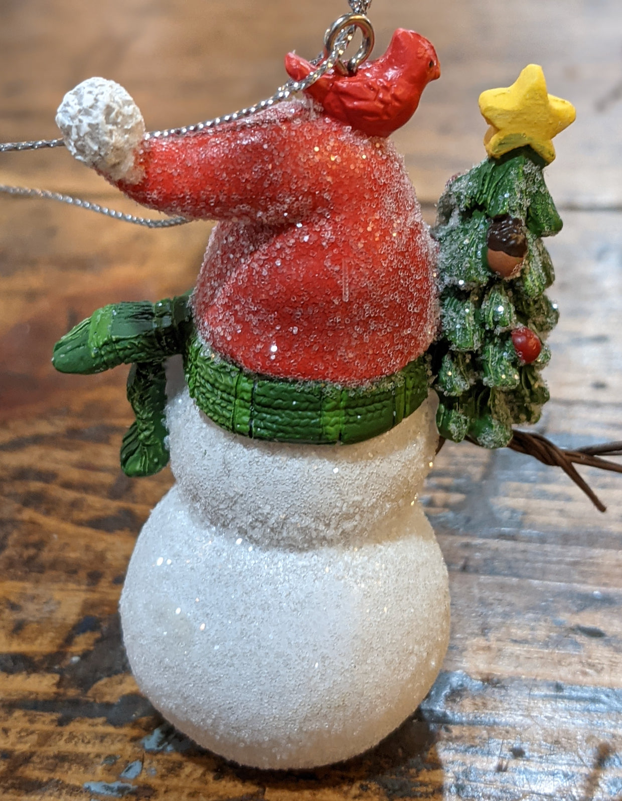 Adorable Snowman Gnome Christmas Ornament CHOICE of Styles - G