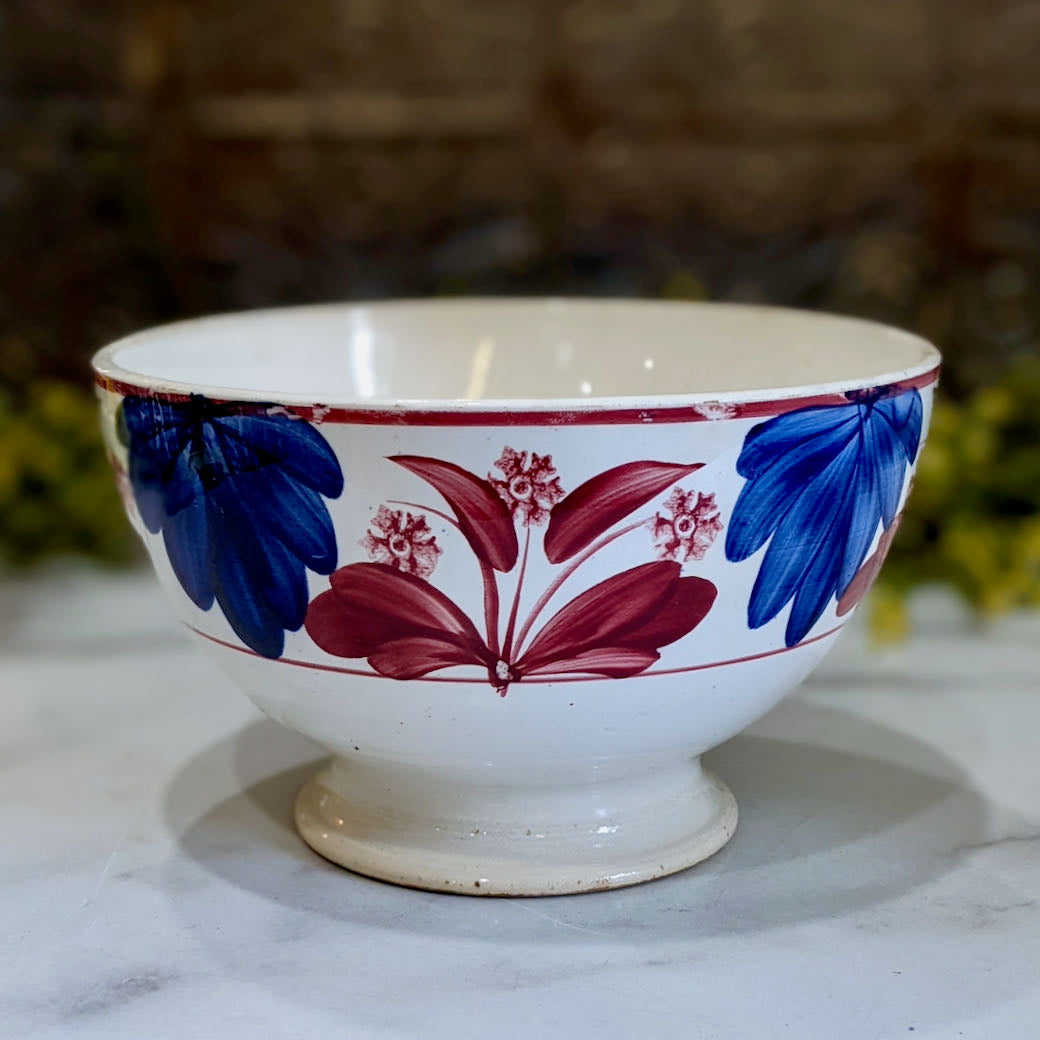 Early Belgian Stick & Sponge Waste Bowl - C