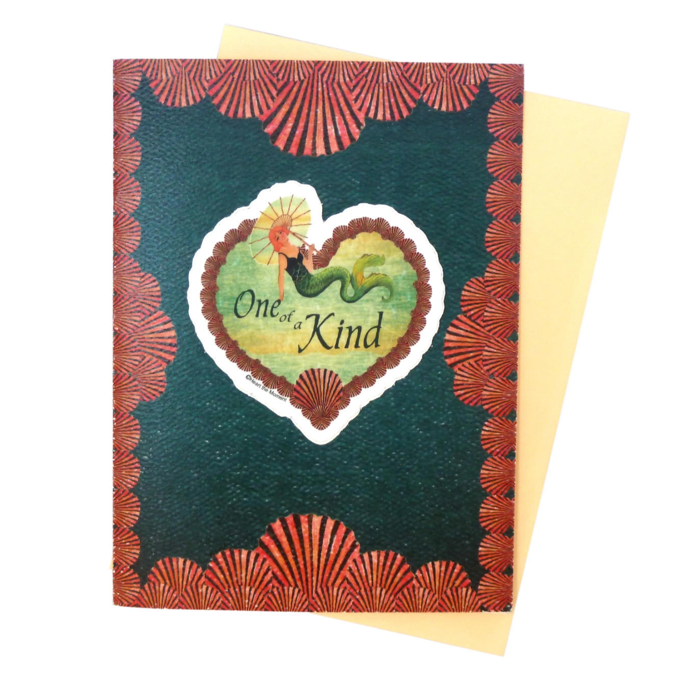 “ONE OF A KIND” Greeting Card with Detachable Vinyl Sticker - B