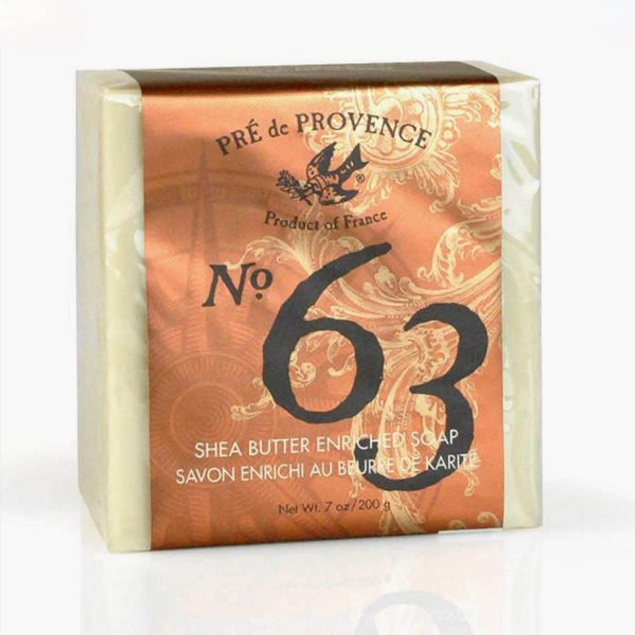 No. 63 Shea Butter Enriched Traditional Artisanal French Soap - C