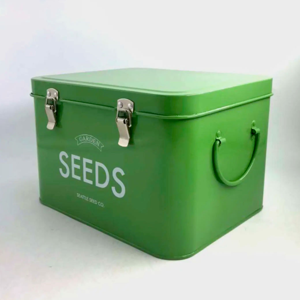 Delux Seed Saving Metal Garden Organizer - C