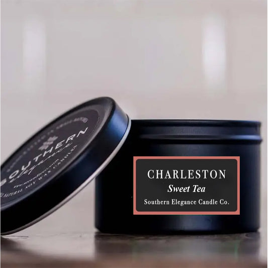 Charleston: Sweet Tea Travel Candle Southern Elegance Candle Co.