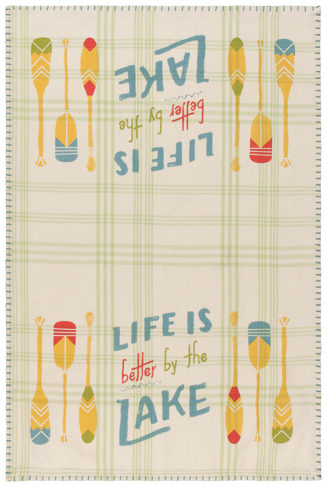 Life is Better by the Lake Kitchen Towel - C