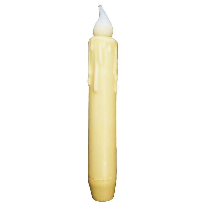 Battery Operated Taper Candle CHOICE of Four Colors - Marmalade Mercantile