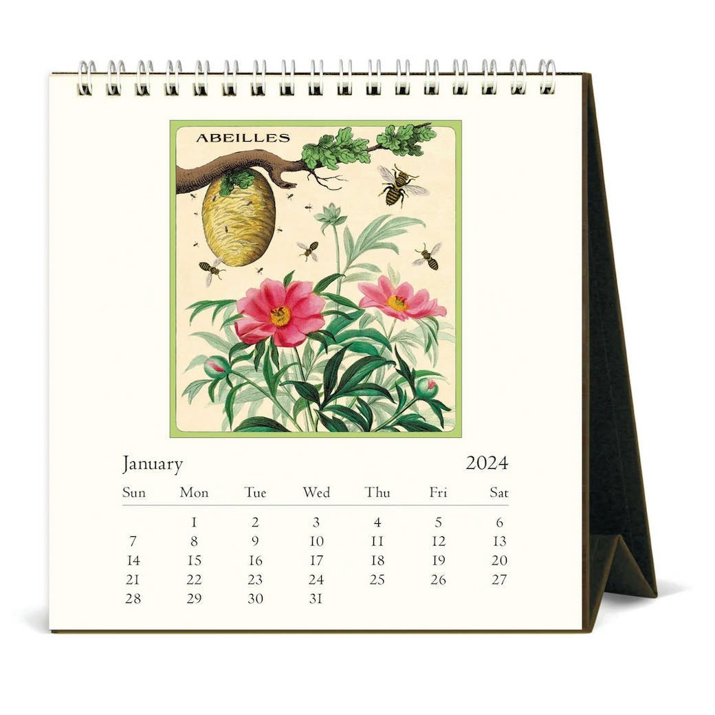 Beekeepers Bees & Honey 2024 Desk Calendar - Marmalade Mercantile