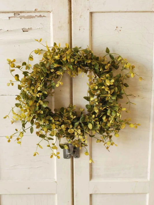 Bog Pimpernel Candle Ring or Wreath - Marmalade Mercantile