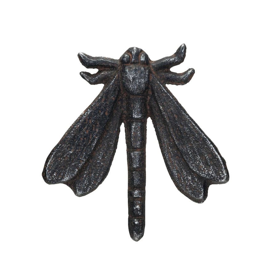 Cast Iron Dragonfly,Figure with Rustic Finish - Marmalade Mercantile