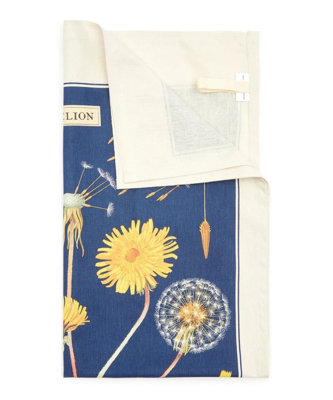 Dandelion Kitchen Towel Vintage Botanical Illustration - Marmalade Mercantile