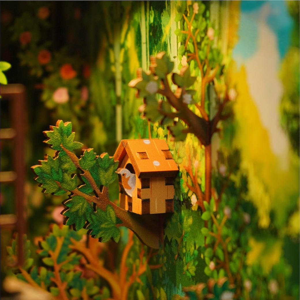 DIY Miniature House Book Nook Kit Secret Garden 3D Puzzle - Marmalade Mercantile