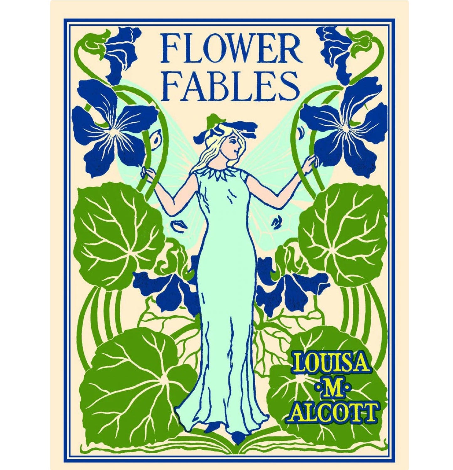 Flower Fables by Louisa M Alcott (1854) Hardcover - Marmalade Mercantile
