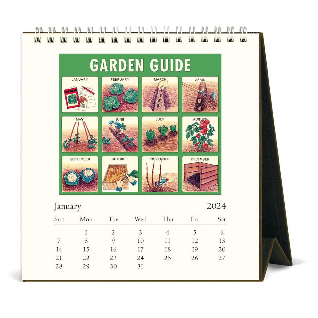 Gardening 2024 Desk Calendar - Marmalade Mercantile
