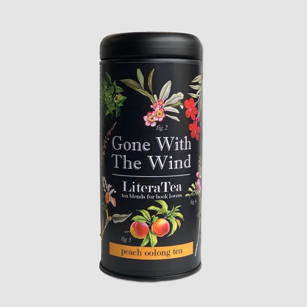Gone with the Wind Peach Oolong Botanical Blend Tea for Book Lovers - Marmalade Mercantile