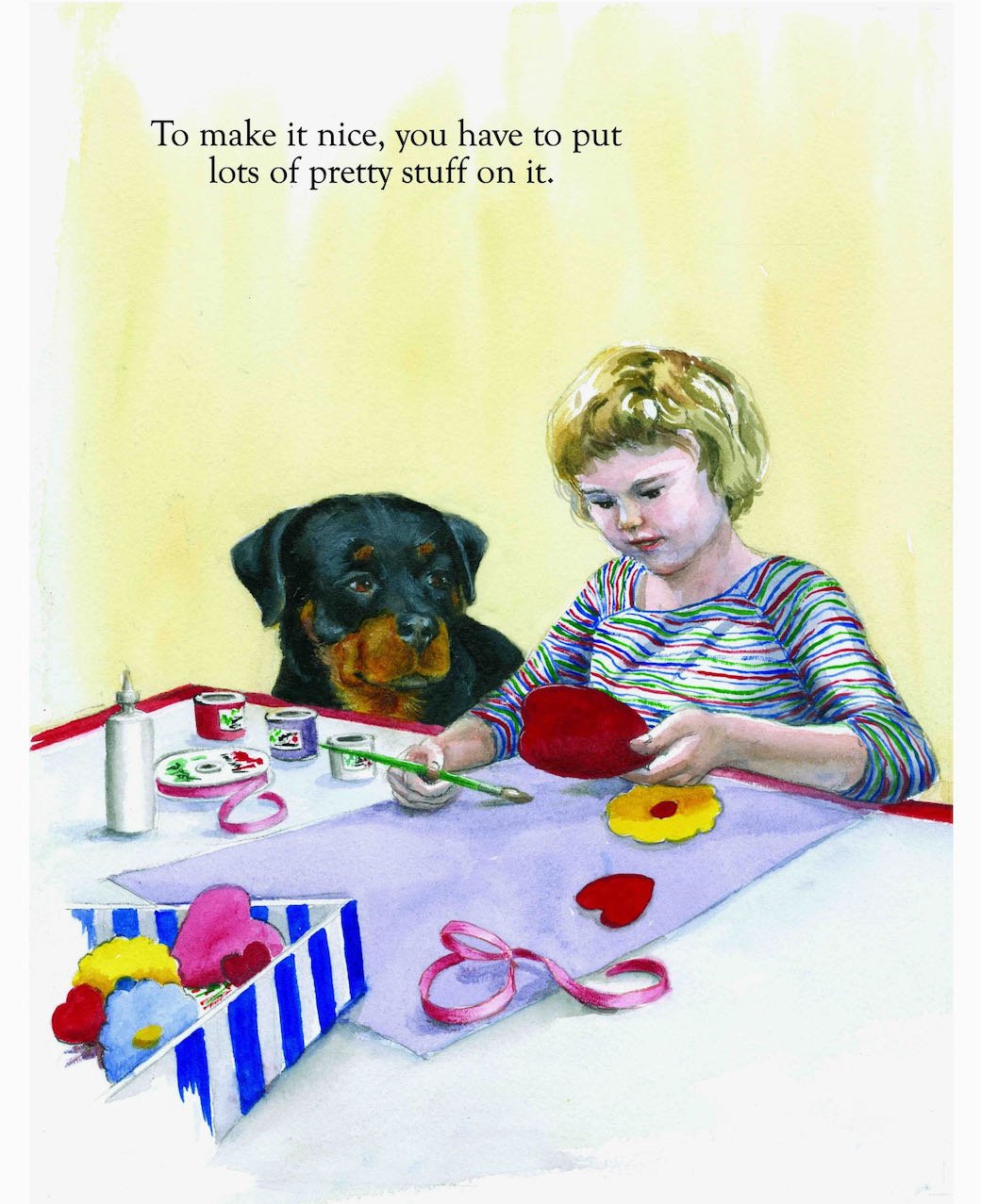 Good Dog Carl Helps Make a Valentine Children's Book - Marmalade Mercantile