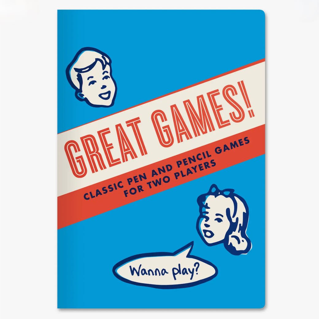Great Games for Two Pocket Notebook - Marmalade Mercantile