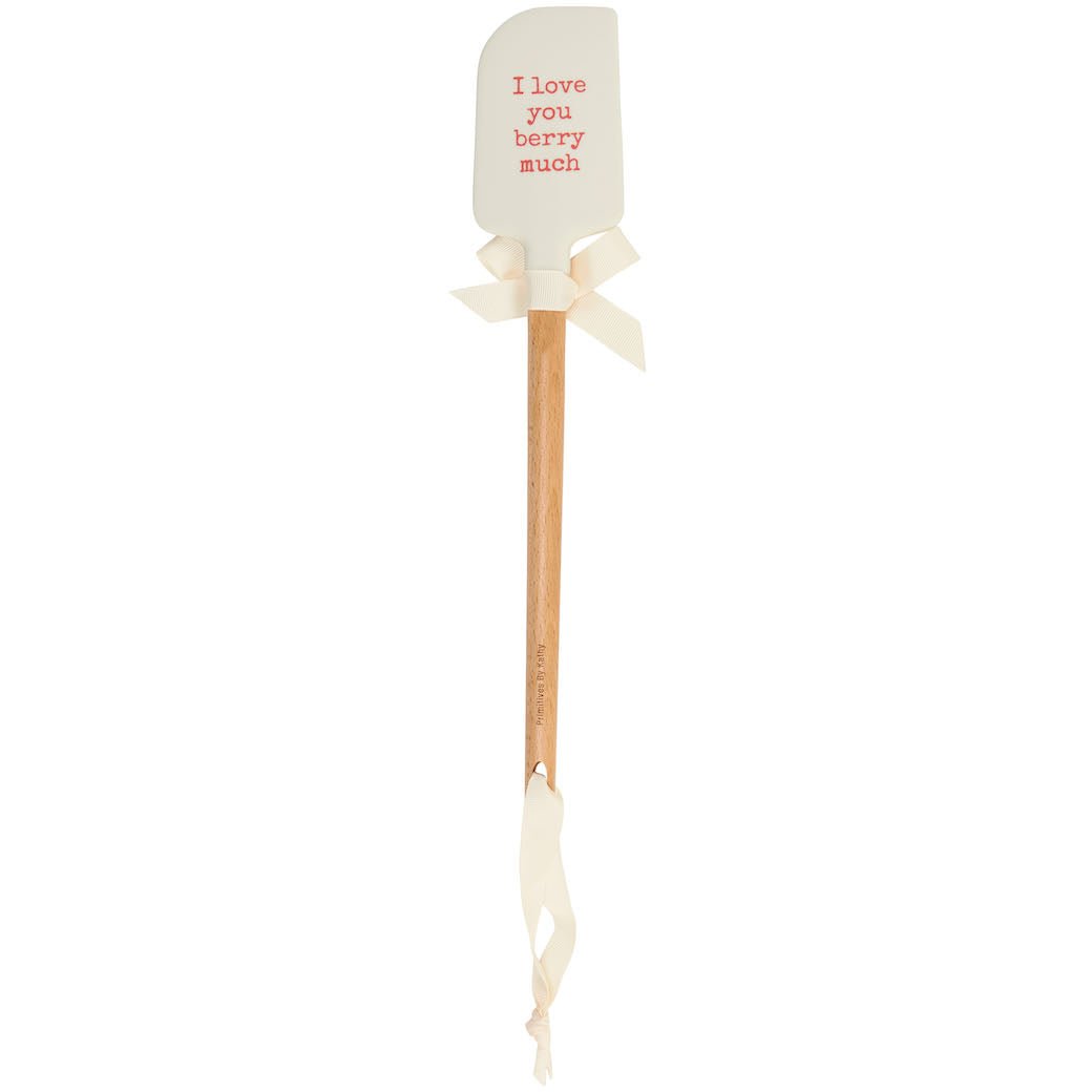 I Love You Berry Much Silicone Strawberry Spatula - Marmalade Mercantile