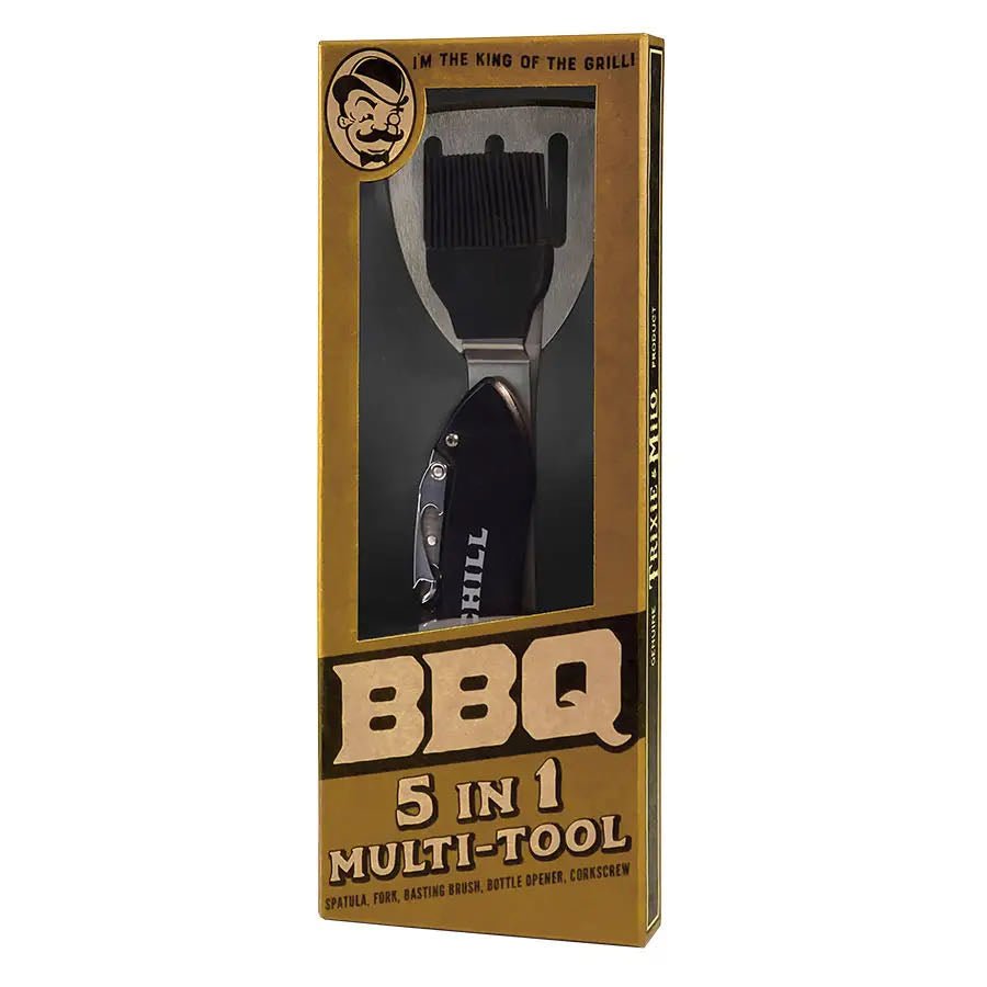 King of the Grill Stainless Steel BBQ 5-in-1 Multi-Tool - Marmalade Mercantile