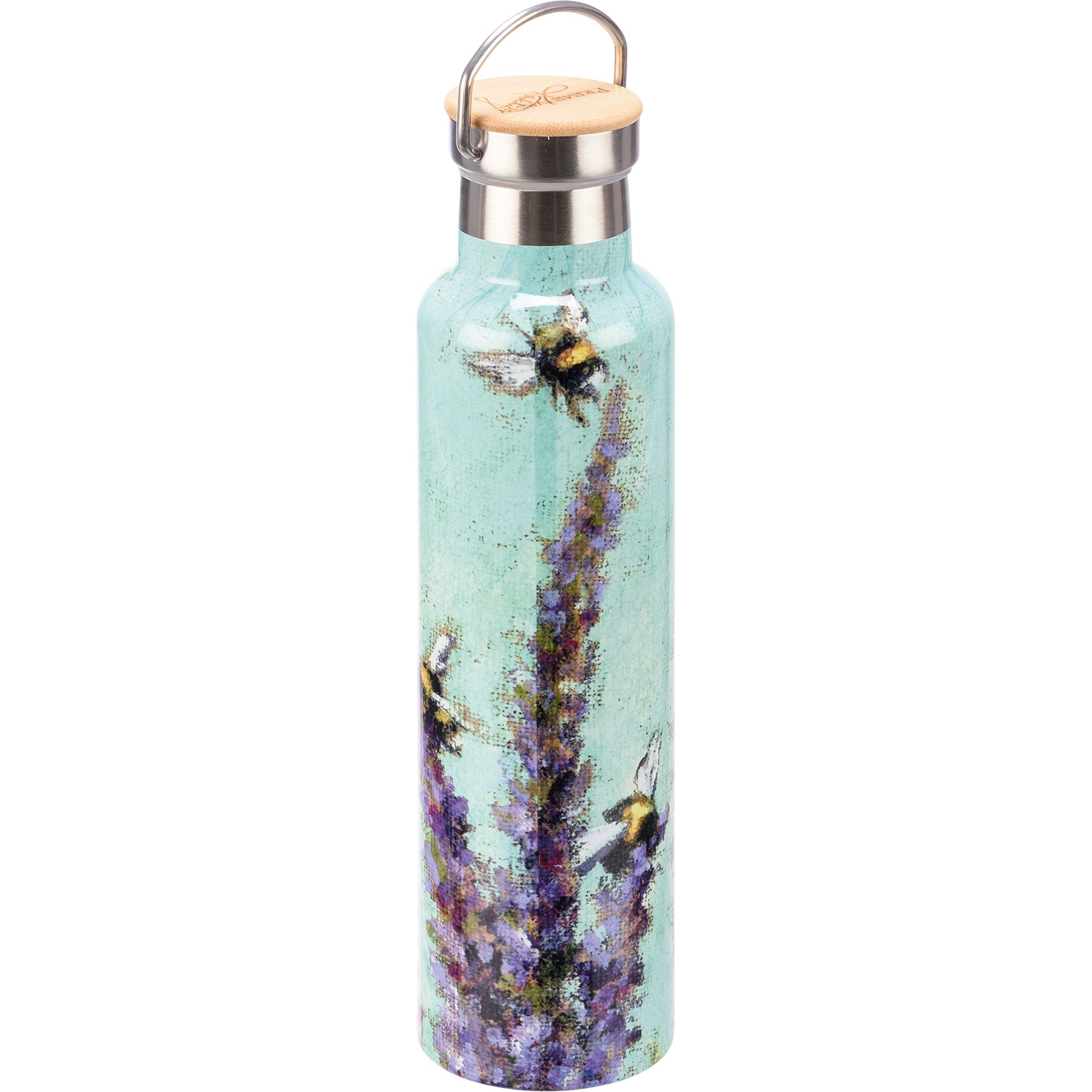 Lavender & Honeybees 25oz Insulated Stainless Steel Water Bottle - Marmalade Mercantile