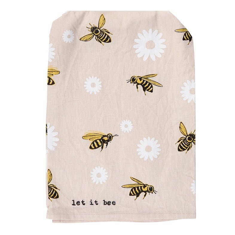 Let it Bee Cotton & Linen Kitchen Towel - Marmalade Mercantile