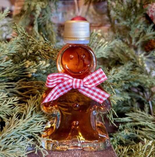 New York State Maple Syrup in Gingerbread Man Bottle - Marmalade Mercantile