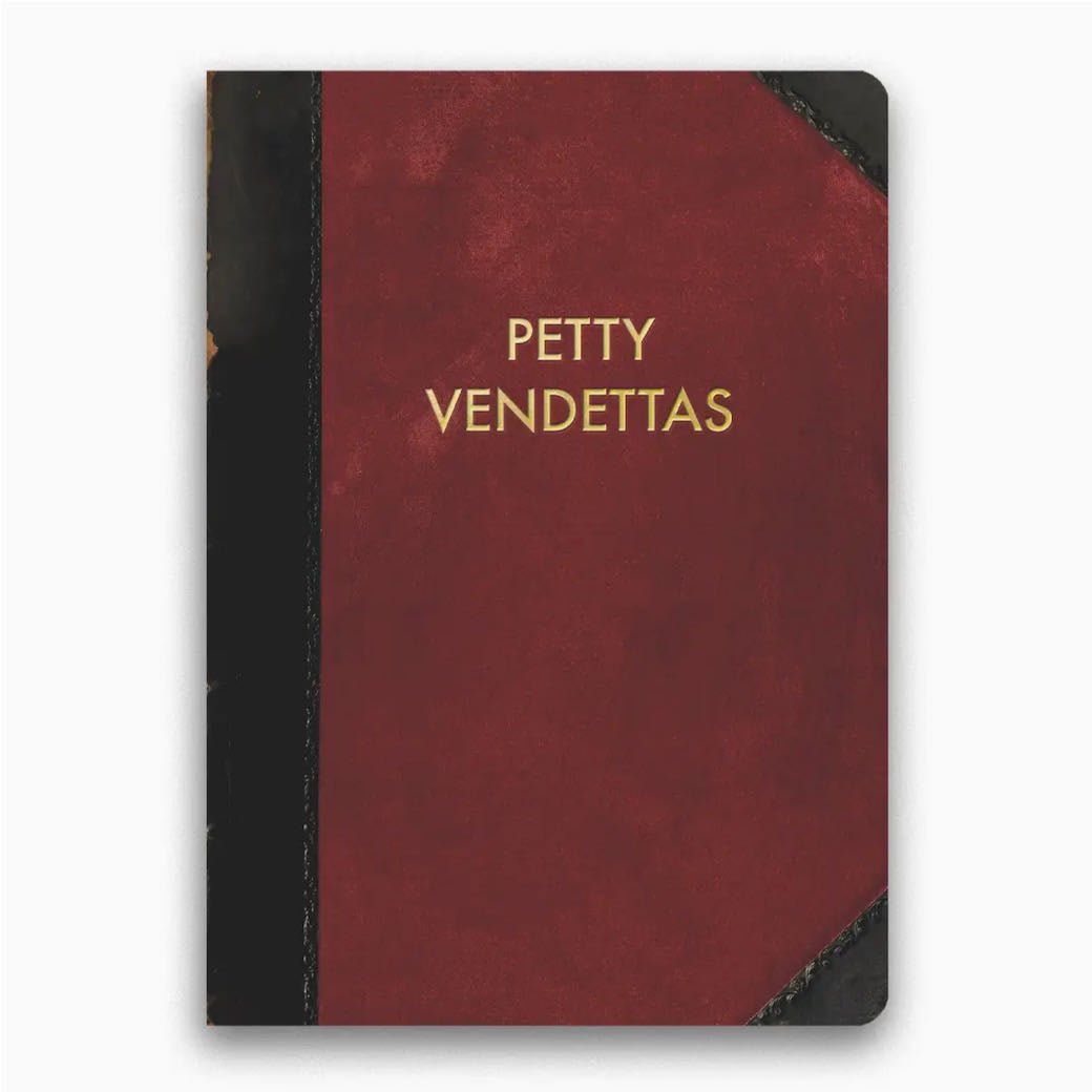 Petty Vendettas Notebook Journal - Marmalade Mercantile