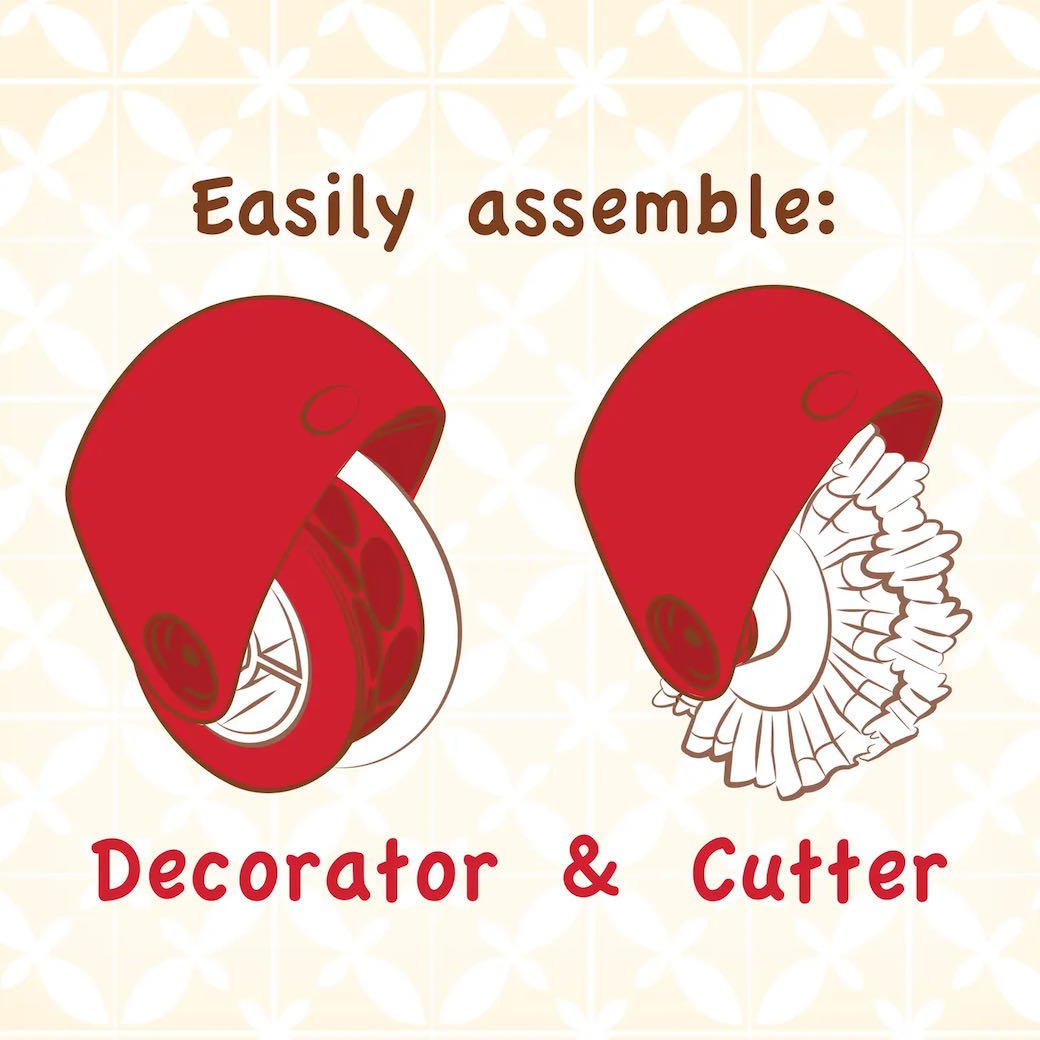 Pie Crust & Pastry Wheels Decorator & Cutter Set - Marmalade Mercantile