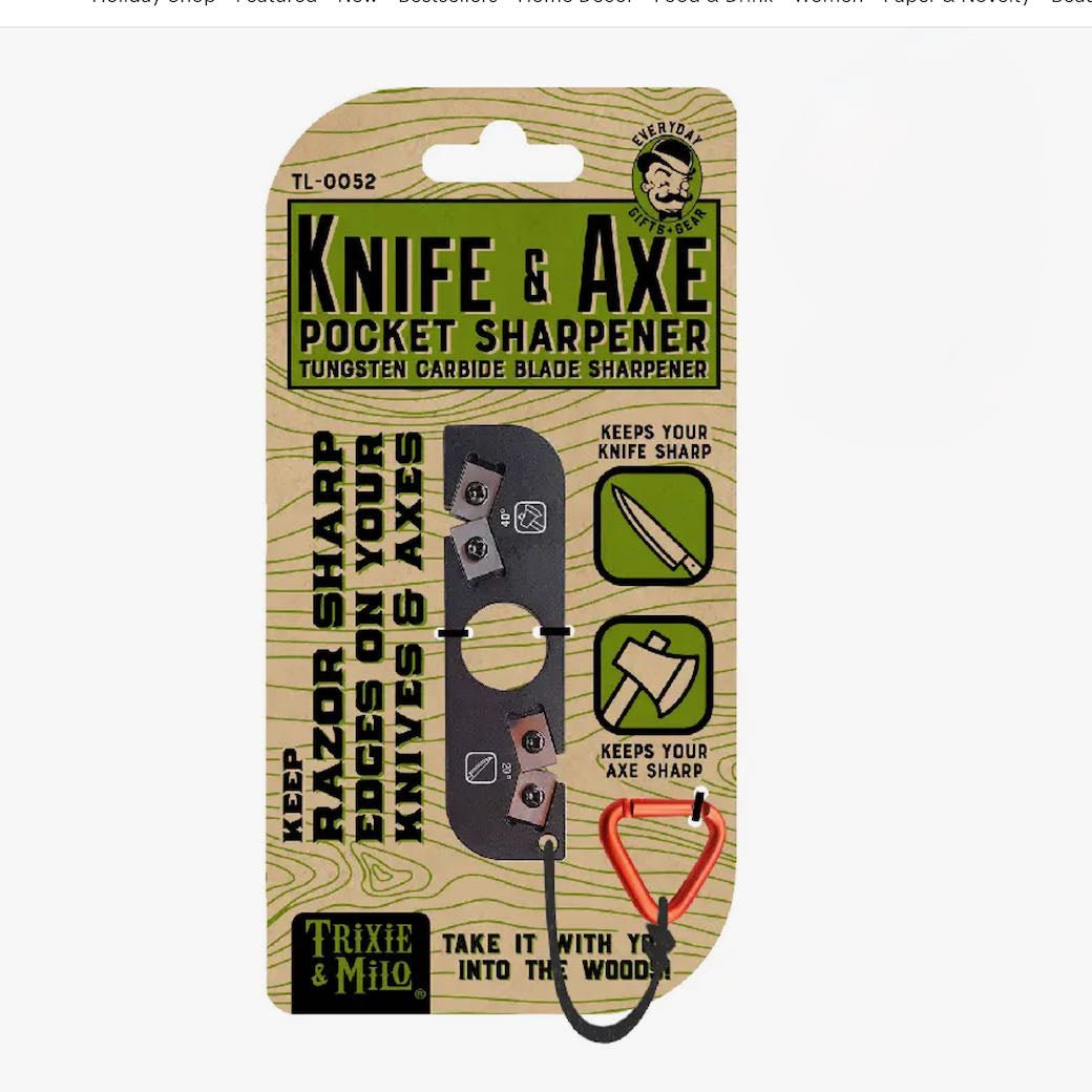 Pocket Knife & Axe Sharpener – Marmalade Mercantile