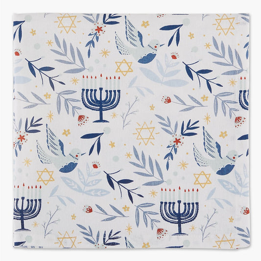 Set of Four Cloth Hanukkah Napkins - Marmalade Mercantile