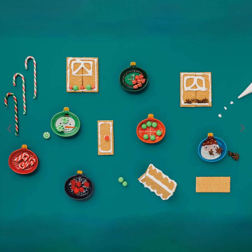 Set of Six Christmas Charms Holiday Pinch Bowls - Marmalade Mercantile