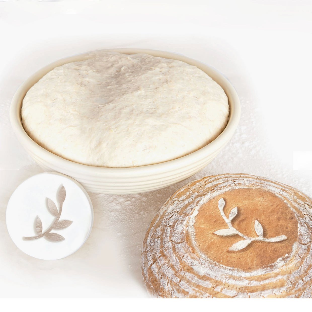 Set of Two Bread Embossing Disks - Marmalade Mercantile