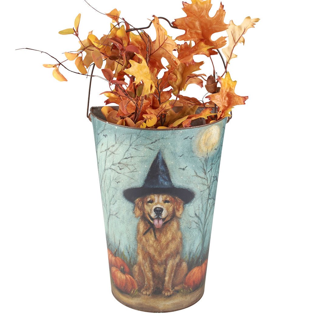 Set of Two Spooky Friends Halloween Wall Buckets - Marmalade Mercantile
